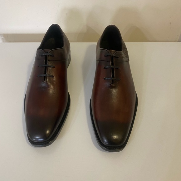 BERLUTI scrito Alexandro men brown shoes Sz 9.5 - Picture 3 of 14